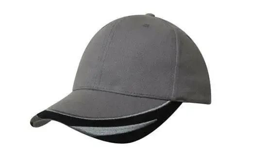 Headwear Bhc W/peak Trim & Fmbroidery X12 - 4072